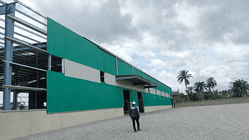 INSTALLATION OF PRE-FABRICATED STEEL STRUCTURE AND ASSOCIATED WORKS